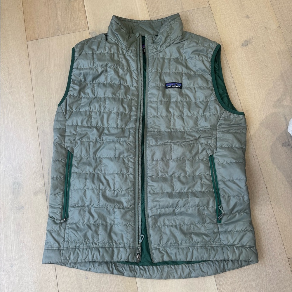 Patagonia Nano Puff Puffer Vest Green Men’s Medium M